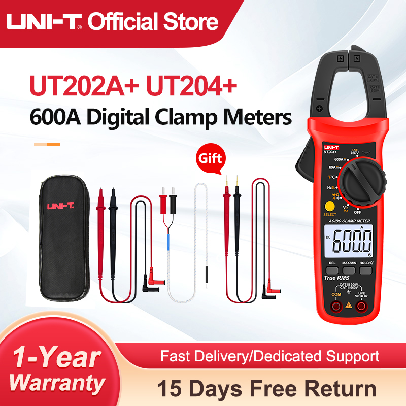 Workshop Electric Tools - UNI-T UT204 + UT202A + AC