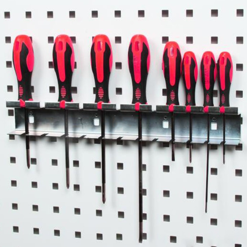 Workshop Tools Rack - Organizador de destornilladores para paneles perforados,