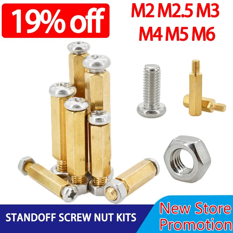 Screw Organizer Kit - Placa base hexagonal de M5, Kit