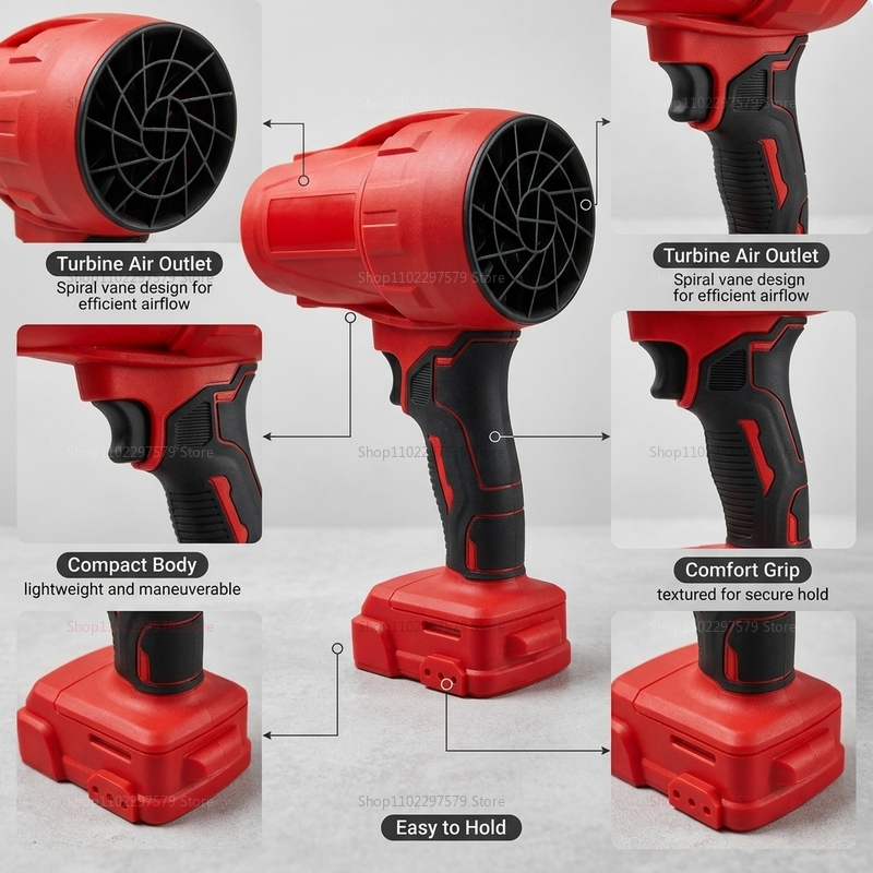 Soplador de Aire Inalámbrico d - Workshop Tools Uses reseña y precio