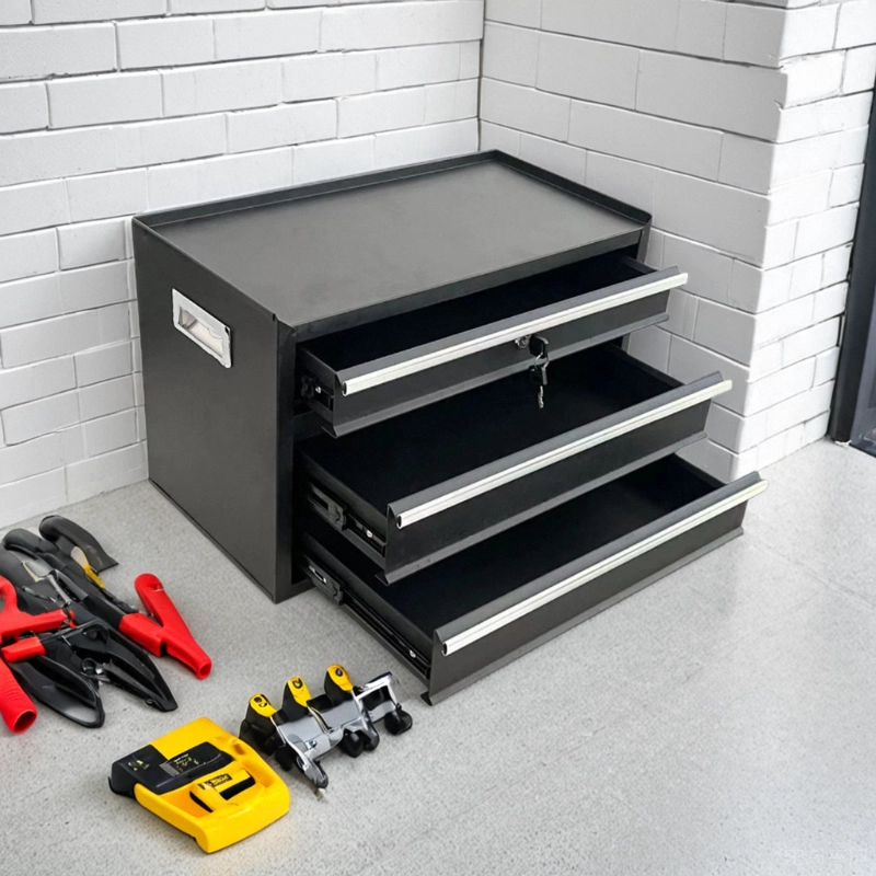 Caja de almacenamiento metálic - Workshop Tools Uses reseña y precio