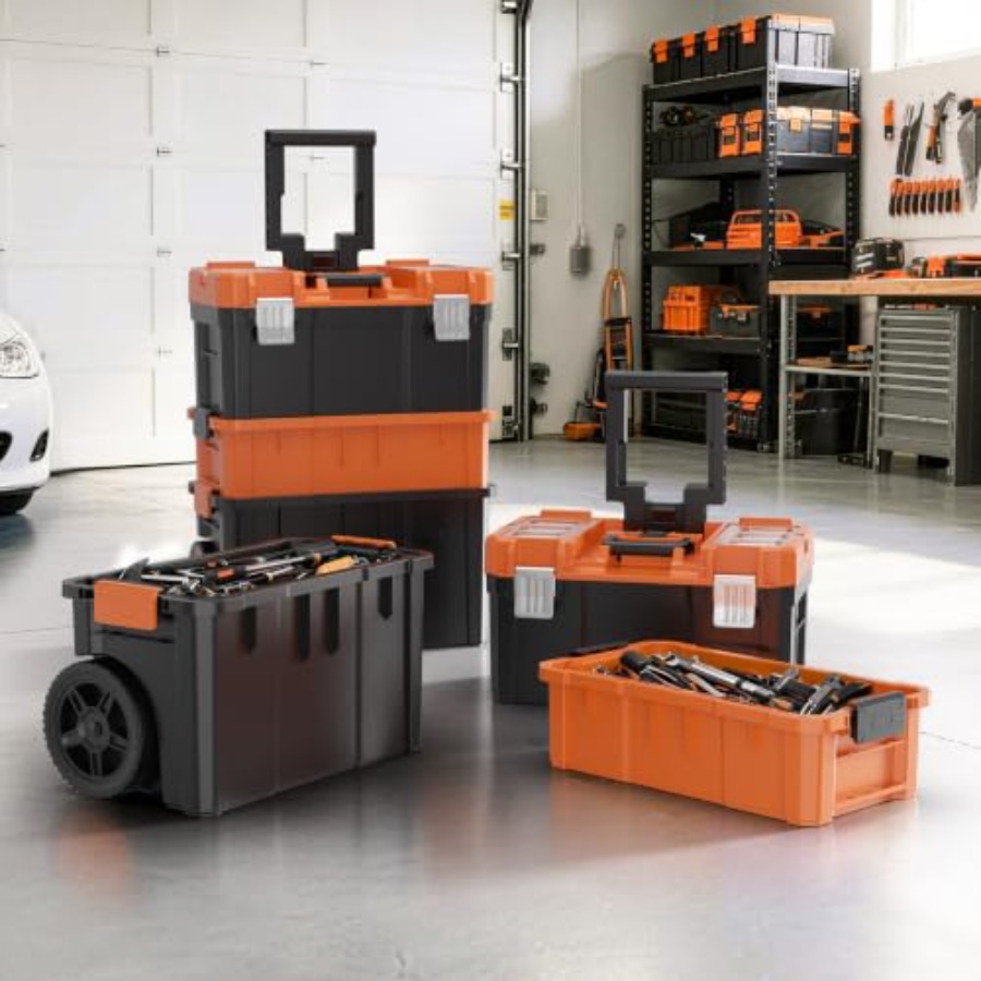 Caja de herramientas con rueda - Workshop Tools Uses reseña y precio