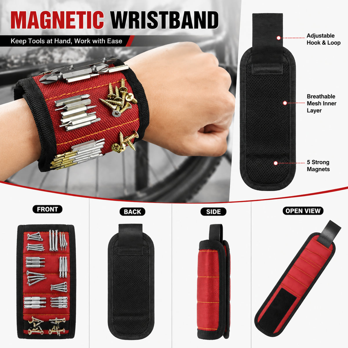 PINMOAP: pulsera magnética par - Workshop Electric Tools reseña y precio