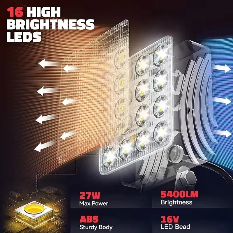 Lámpara de Trabajo LED de 90W  - Workshop Electric Tools reseña y precio