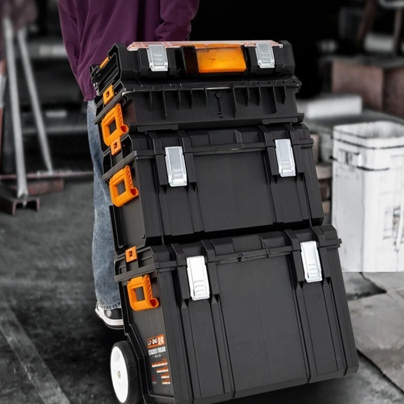 Caja de Herramientas Apilable, - Workshop Garage Tools Manufacturer reseña y precio