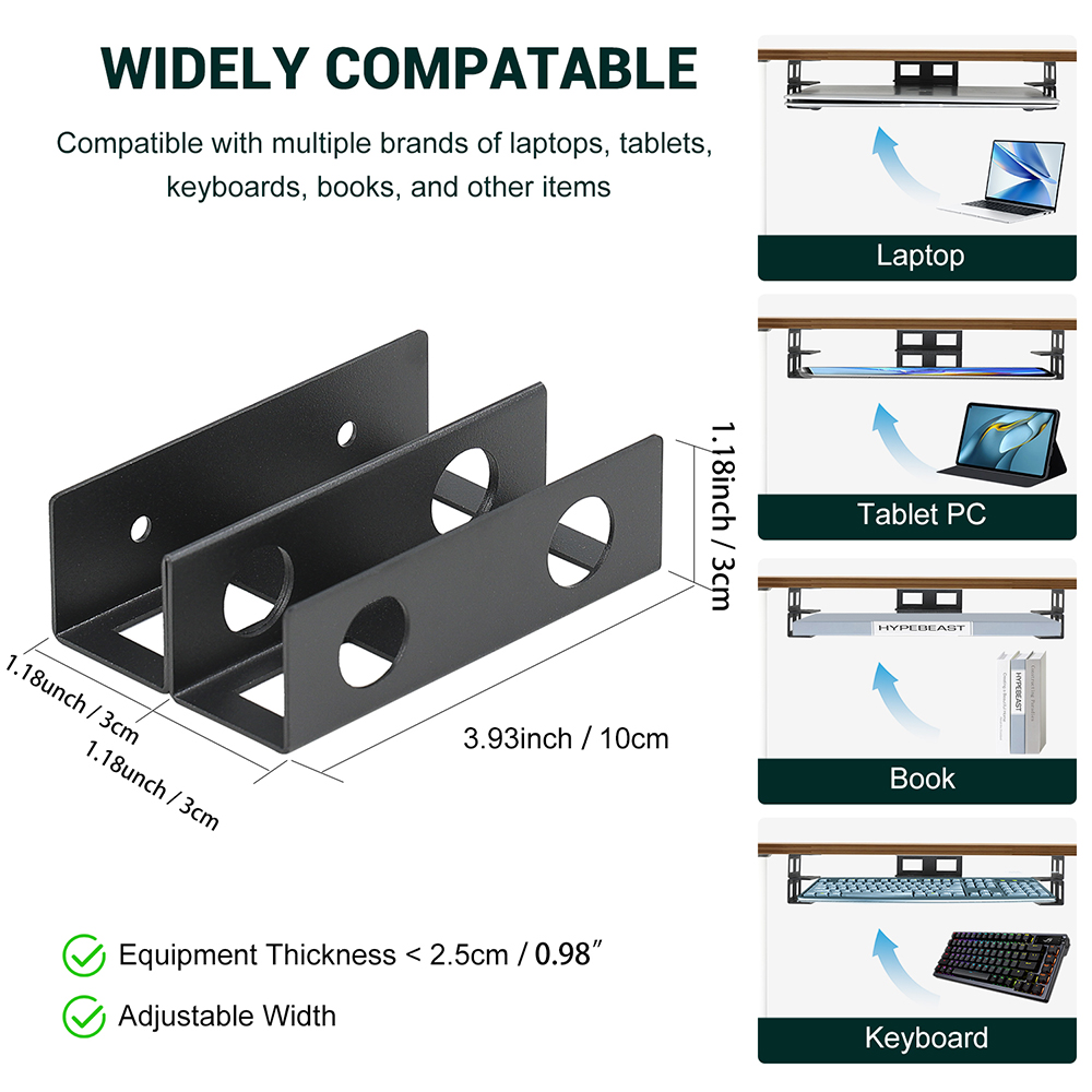 Soporte para computadora portá - Screw Organizer Kit reseña y precio