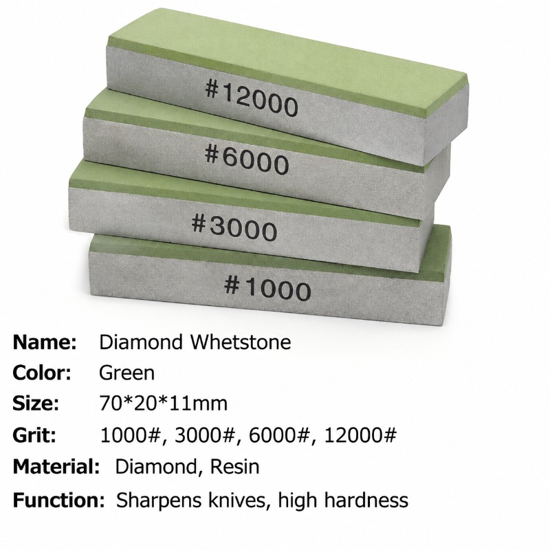 Piedra de afilar de diamante u - Sharpening Stone Whetstone reseña y precio