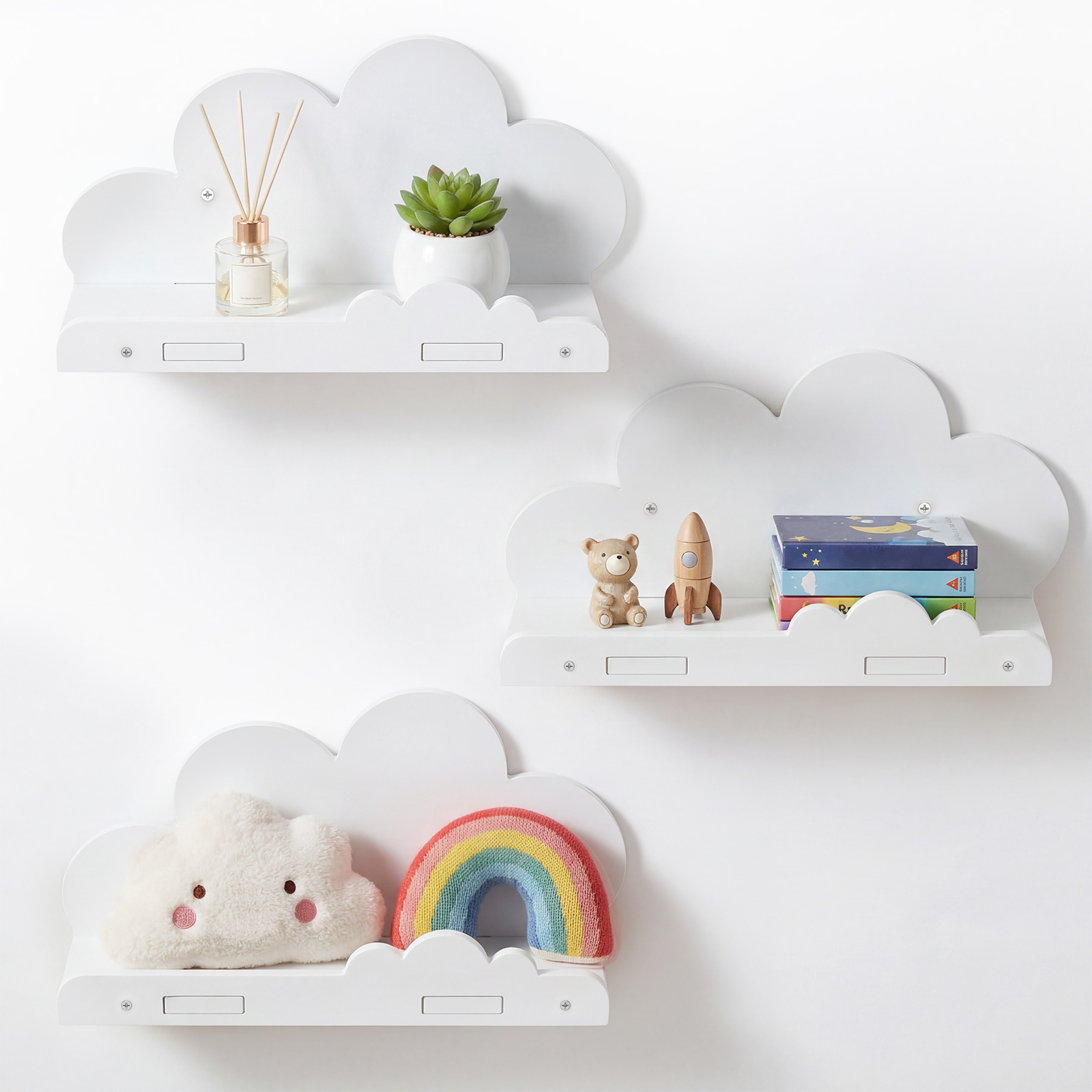 3 Estantes Flotantes en Forma  - Screw Organizer Kit reseña y precio