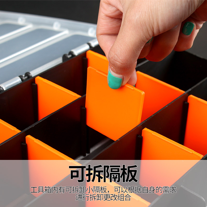 Caja de piezas portátil de plá - Screw Organizer Kit reseña y precio